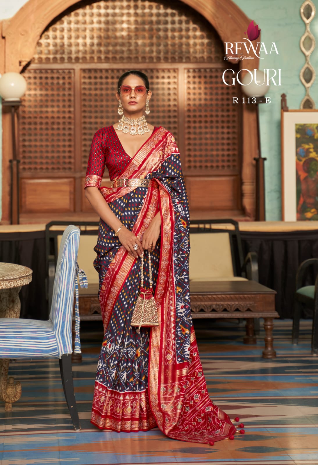 Rewaa Gouri Silk Heavy Wedding Wear New Designer Saree Collection